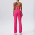 Sexy 2PCS Yoga Suit Sports Set Women Gym Set Women Tracksuit Running Workout Suit Female Sportswear Quick-Drying Yoga Clothes