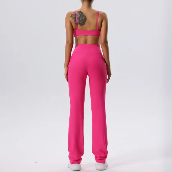 Sexy 2PCS Yoga Suit Sports Set Women Gym Set Women Tracksuit Running Workout Suit Female Sportswear Quick-Drying Yoga Clothes