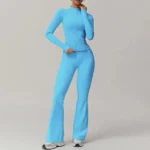 Female Yoga Set 2 Pieces Sports Clothing Set High Waist Leggings Breathable Gym Suits Women Fitness Suits Sports Clothing Set