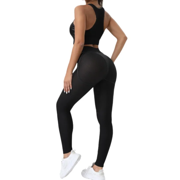 Fitness Sexy Sports Suit Women Yoga Set 2 Pieces Gym Workout Clothing for Bra Push-Up Women High Waist Leggings Sports Clothing